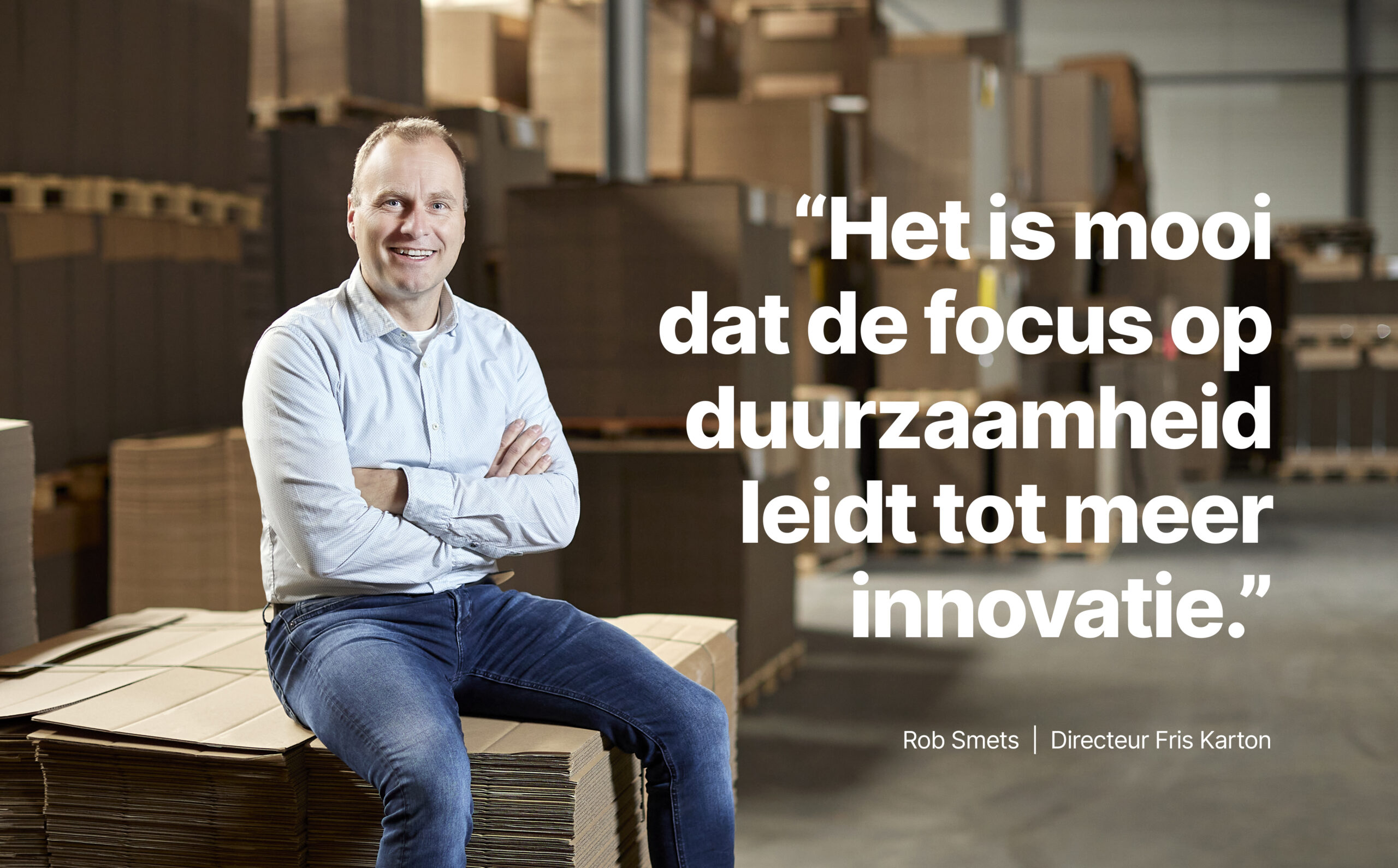 Duurzame dozenproducent brengt wereldprimeur naar Brabant.