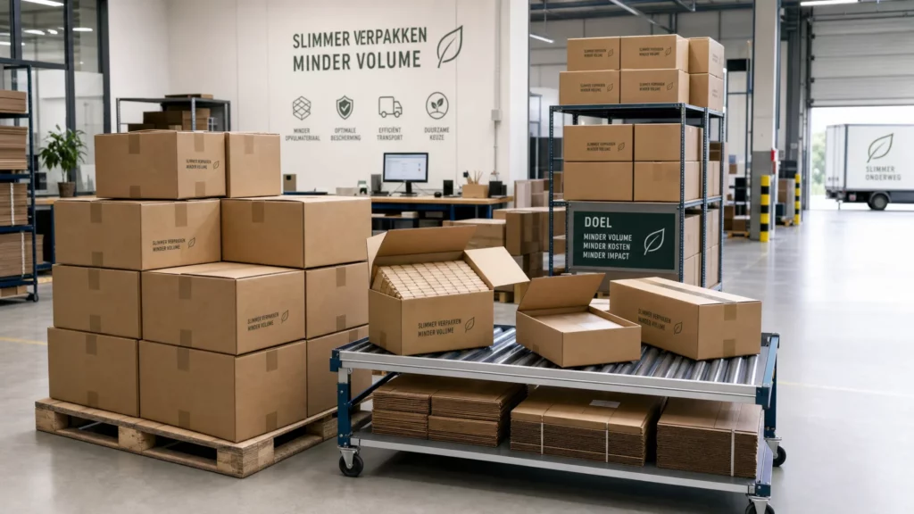 Duurzame verzenddozen die kosten én opvulmateriaal besparen - Main Image