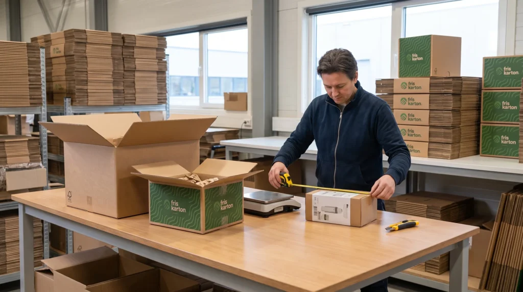 Doosafmetingen bepalen voor minder opvulmateriaal - Main Image